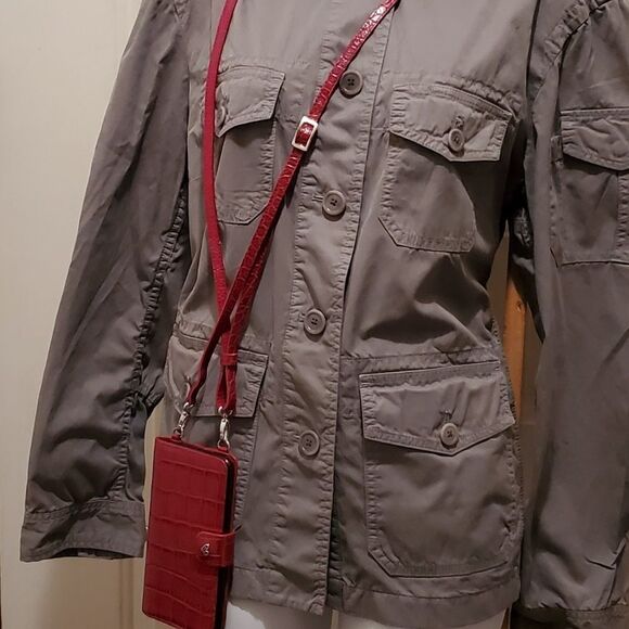 Brighton leather print cellphone holder crossbody - Picture 8 of 8